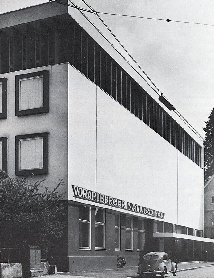 Alte Naturschau Dornbirn Generalsanierung Aussenansicht SW Alte Naturschau Dornbirn Generalsanierung Aussenansicht SW