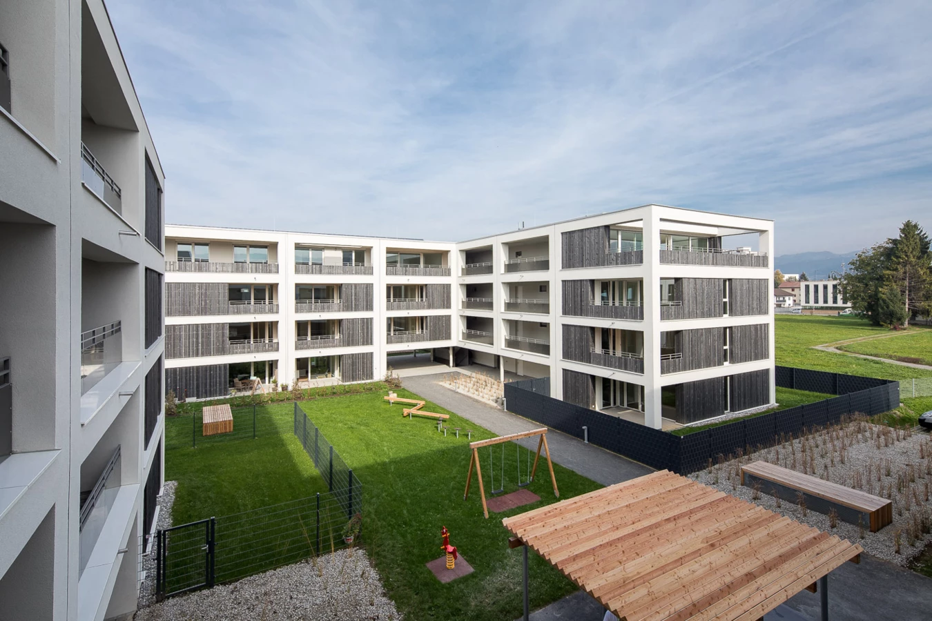 Wohnanlage St. Gebhardstraße, Bregenz (© Walser)
Wohnanlage St. Gebhardstraße, Bregenz (© Walser)