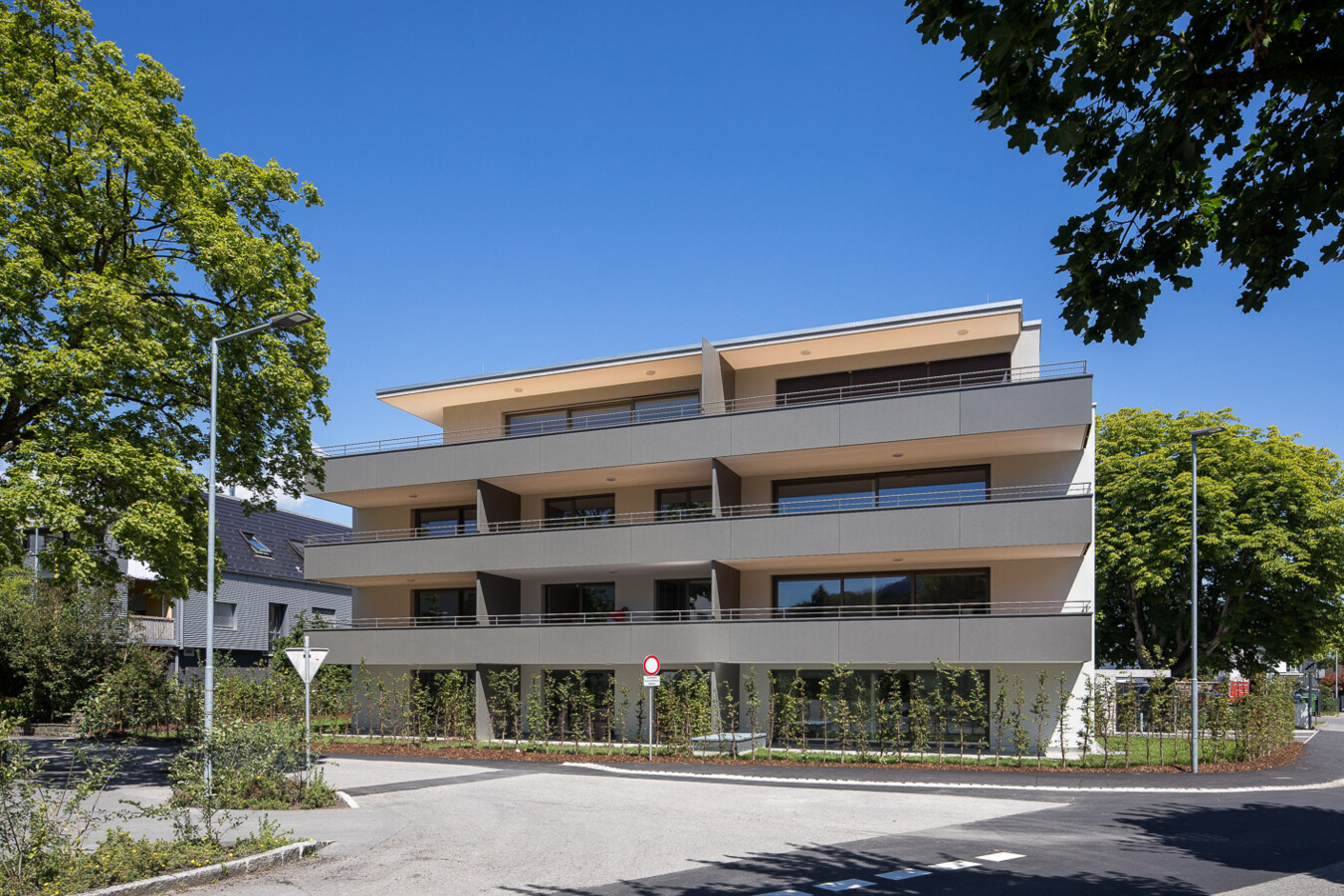 Wohnanlage Altach Goststraße (© Walser) Wohnanlage Altach Goststraße (© Walser)