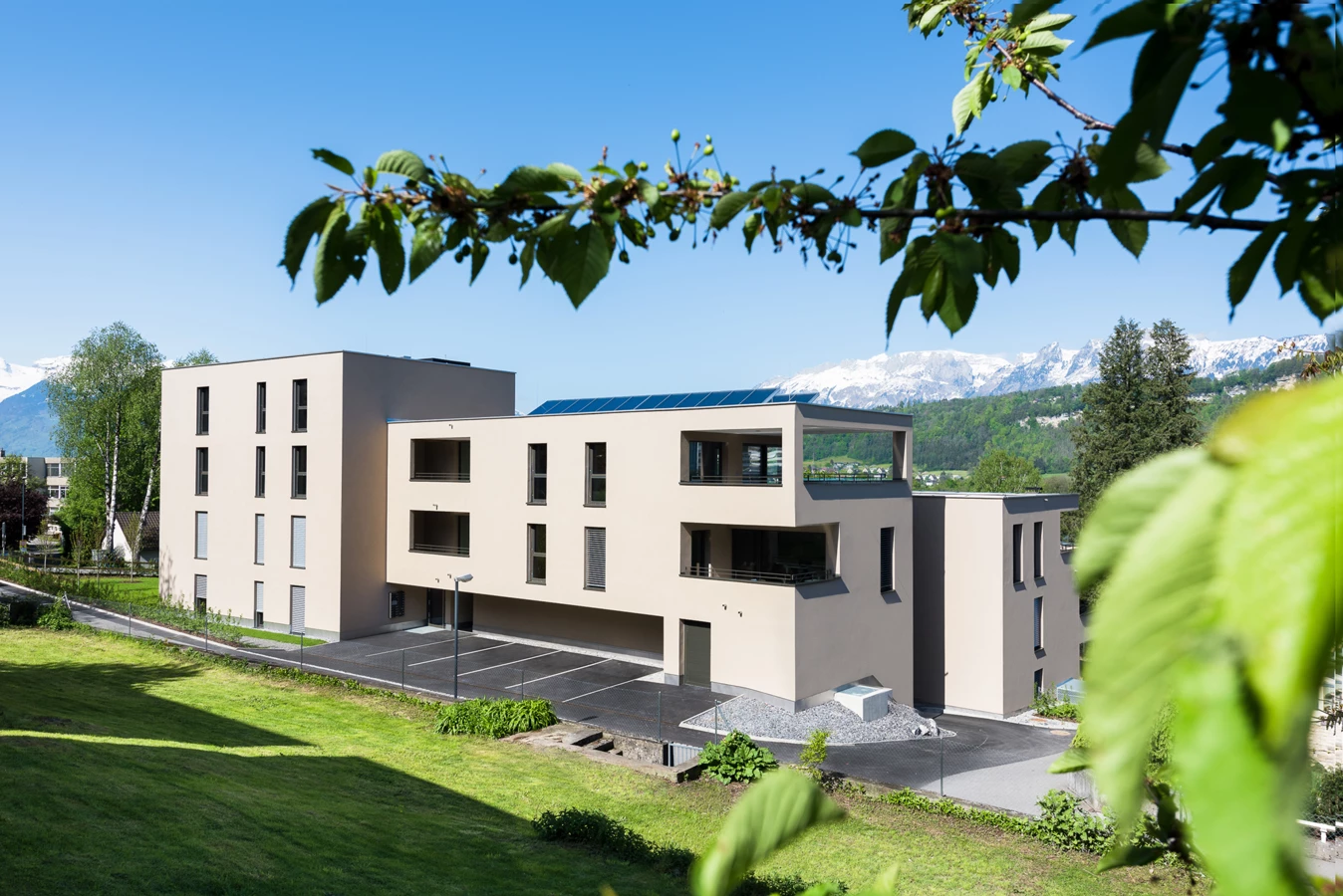 Wohnanlage Alte Landstraße, Feldkirch (© studioWälder) Wohnanlage Alte Landstraße, Feldkirch (© studioWälder)