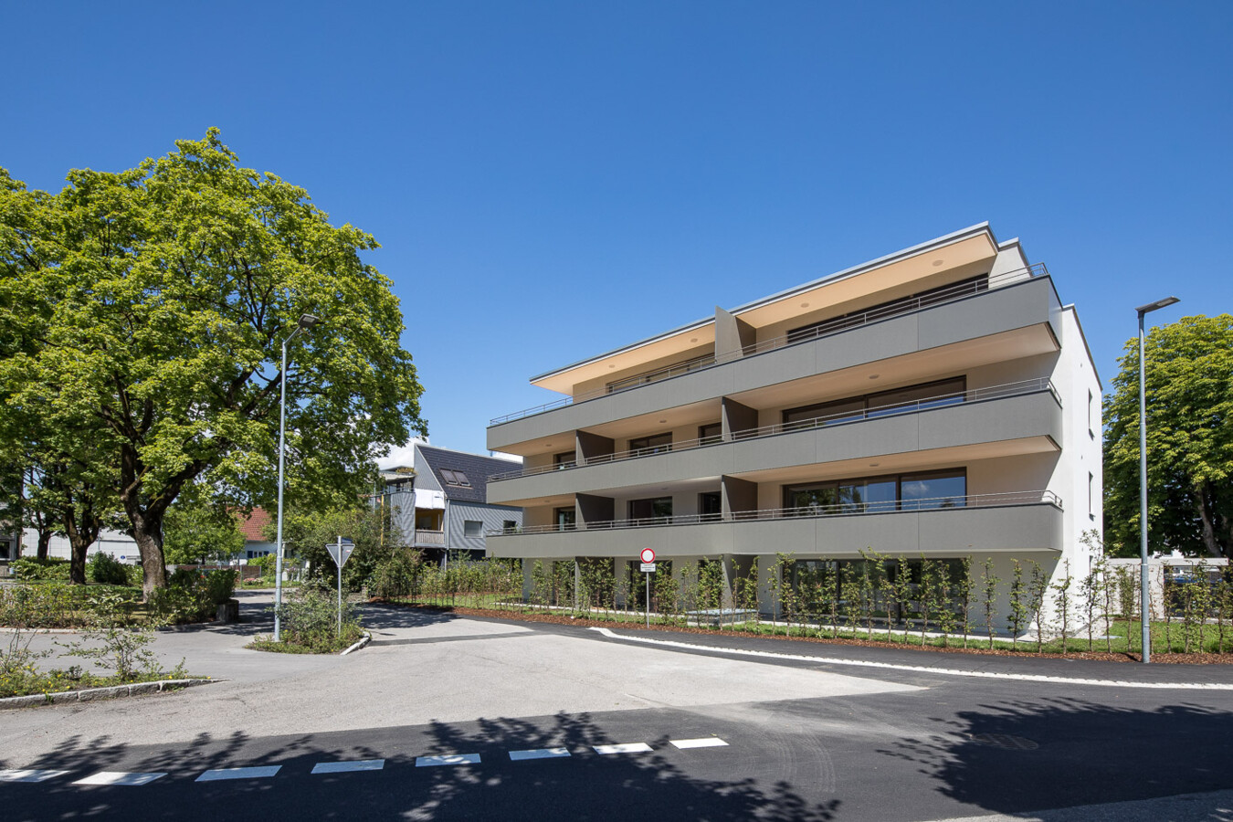 Wohnanlage Altach Goststraße (© Walser) Wohnanlage Altach Goststraße (© Walser)