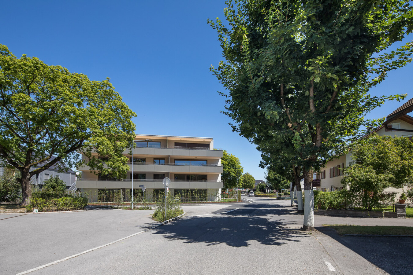 Wohnanlage Altach Goststraße (© Walser) Wohnanlage Altach Goststraße (© Walser)