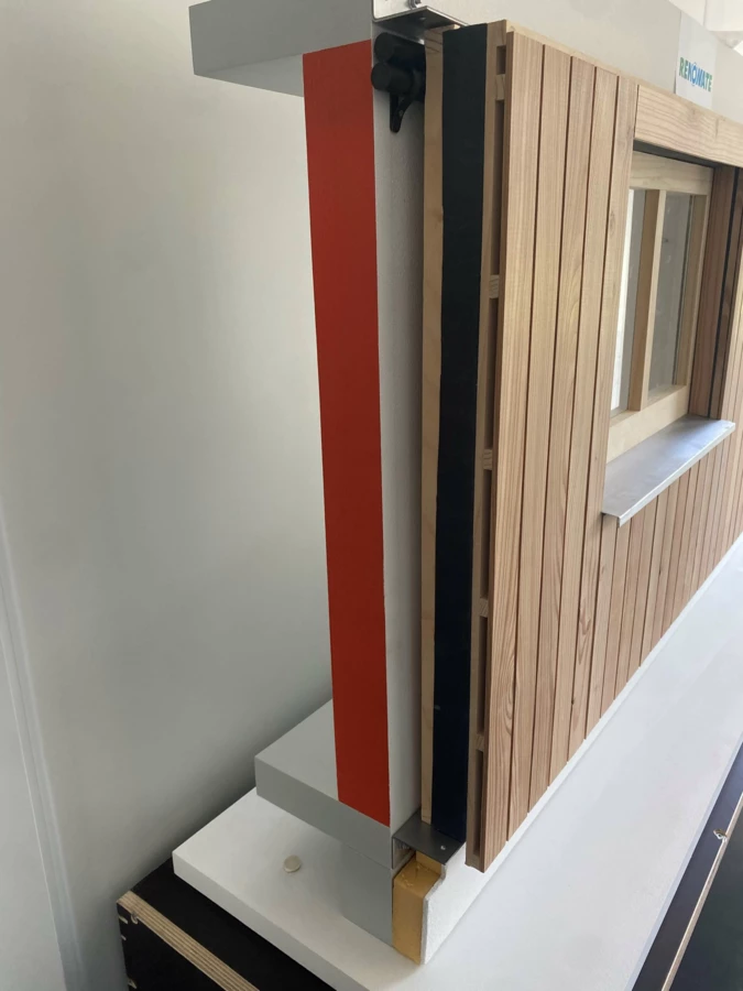 Renowate: Modell Fassadenelement