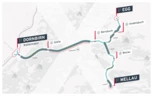 Mit dem „Wälderexpress“ schrumpft die Fahrtzeit von Dornbirn auf weniger als 30 Minuten. Und umwelt- und ressourcenschonender wird’s auch.
Quelle: Rhomberg Gruppe
