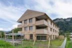 Neues Wohnen in Holz, Part I: Die Wohnanlage von WS und Rhomberg Bau in der Radetzkystraße, Hohenems. Foto: Julian Forte Fotografie