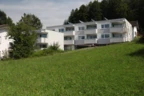 Das neue Heim für zehn Feldkircher Wohnparteien: Die Anlage von Alpenländischer Heimstätte und Rhomberg Bau in der Liechtensteinerstr. 143 in Feldkirch-Tisis.
