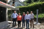 Arch. DI Reinhard Drexel, Alexandra Schalegg (AH), Dipl. Arch. FH Eveline Drexel, GF Ing. Wilhelm Muzyczyn (AH), Ing. Christian Jauk (Rhomberg)